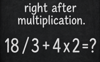 Read It Left to Right After Multiplication: Math Solution