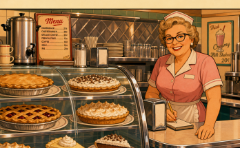 One Thing Does Not Belong in This Diner Pie Case: Answer