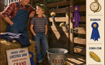 Answer: Four Hidden Objects in the County Fair Barn