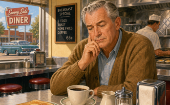 What Is Missing From This 1950s Diner Counter?