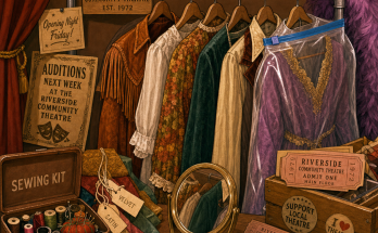 Two Mistakes on This Theater Costume Rack: Answer