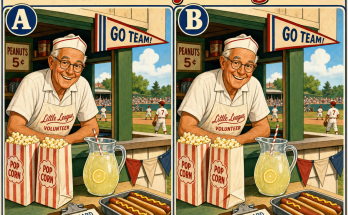 The Ballpark Snack Stand Has 5 Tiny Changes: Answer