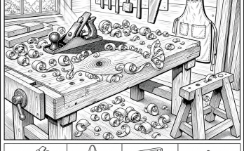 Can You Find the Fish Shape in the Wood Shavings?