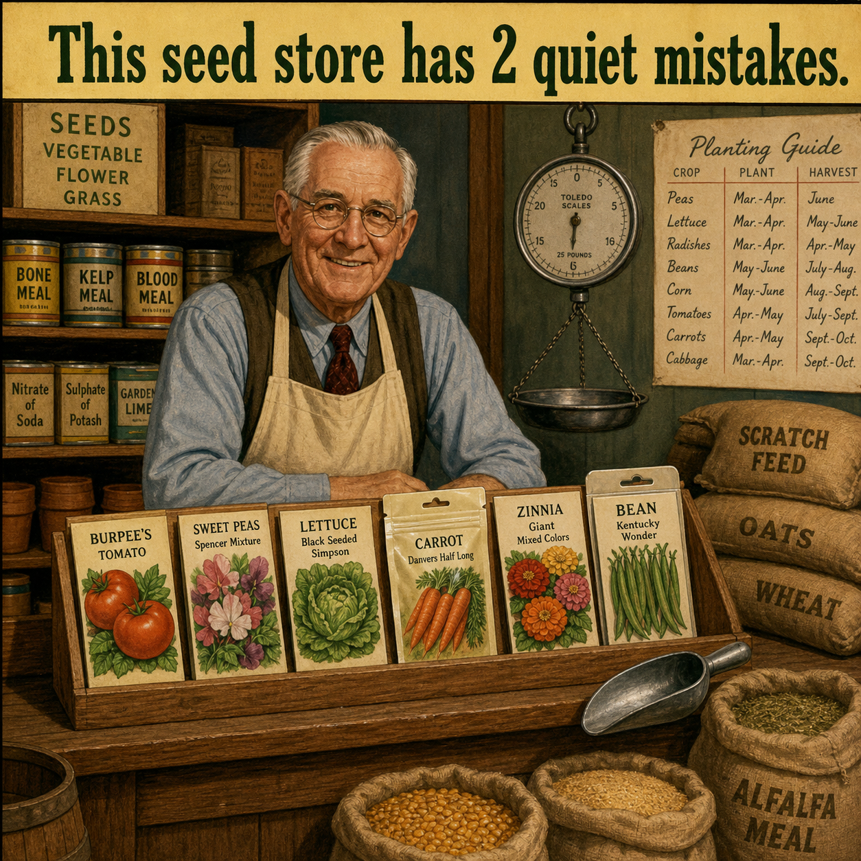 Two Quiet Mistakes in This Old Seed Store