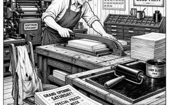Can You Find the Fish Shape in the Print Shop?