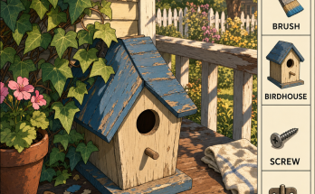 Can You Find the Hidden Hinge on the Birdhouse?