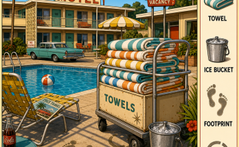 Can You Find the Ring Shape by the Motel Pool?
