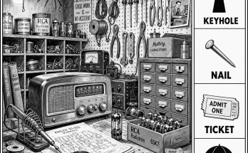 Can You Find All 4 Objects on the Radio Repair Bench?