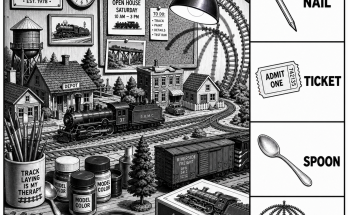 Can You Find All 4 Objects in the Railway Model Club?