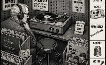 Can You Find All 4 Objects in the Record Shop?