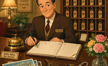 Two Mistakes at This Old Hotel Bell Desk: Answer