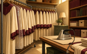 Two Mistakes in This Choir Robe Room: Answer