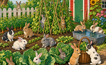 How Many Rabbits Are in the Vegetable Patch? Answer