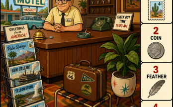 Can You Find All 4 Objects in the Motel Lobby?