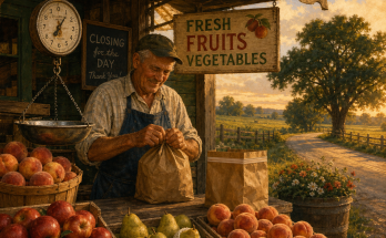 Two Quiet Mistakes at This 1950s Produce Stand