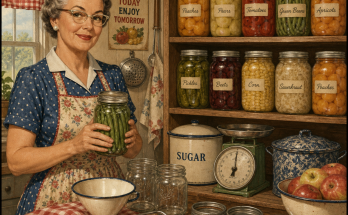 Two Quiet Mistakes in This 1950s Canning Pantry