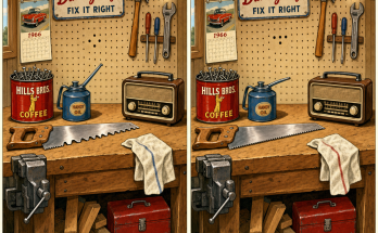 The Garage Bench Has 5 Tiny Changes: Answer