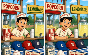 The Concession Stand Has 5 Tiny Changes: Answer