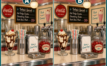 The Soda Counter Has 5 Tiny Changes: Answer