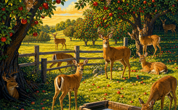How Many Deer Are in the Apple Orchard? Answer