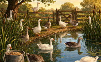 How Many Geese Are at the Farm Pond? Answer