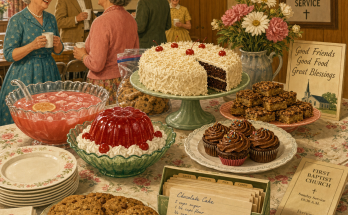 Two Mistakes at This Potluck Dessert Table: Answer