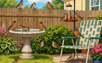 How Many Birds Are in the Backyard? Answer