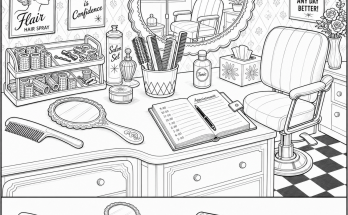Can You Find the Bobby Pin in the Beauty Parlor?