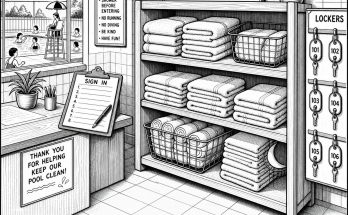 Can You Find the Moon Shape on the Towel Shelf?