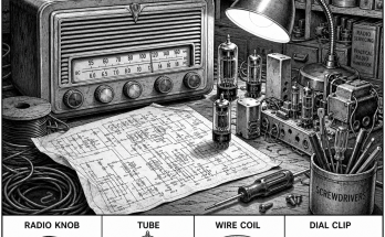 Can You Find the Dial Clip in the Radio Parts?