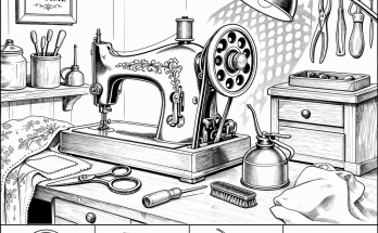Can You Find the Hidden Screw by the Sewing Machine?