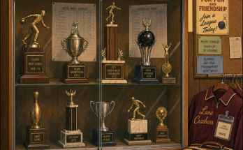 Two Mistakes in This 1970s Bowling Trophy Case: Answer
