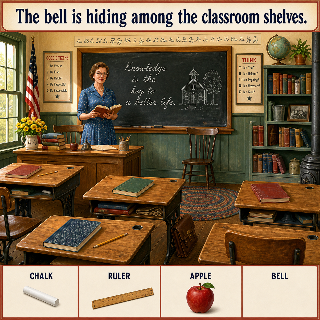 Answer: The Bell in the Schoolhouse Puzzle