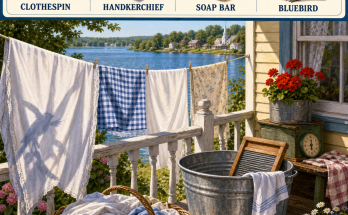 Answer: Four Hidden Objects on the Laundry Porch