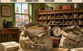 Answer: Four Hidden Objects in the Post Office