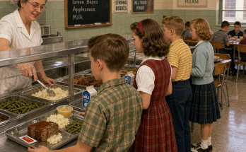 Answer: Two Modern Mistakes in the School Cafeteria
