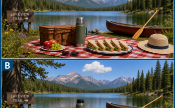 Answer: Five Lakeside Picnic Differences