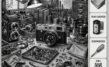 Answer: Four Hidden Objects at the Camera Repair Bench