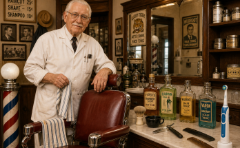 Answer: The Out-of-Place Barber Shop Item