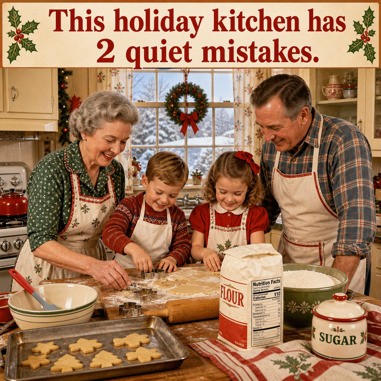 Answer: Two Holiday Kitchen Mistakes