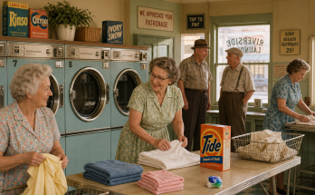 Answer: Two Modern Mistakes in the Laundromat