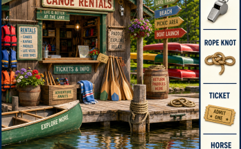 Answer: The Horse in the Canoe Dock Puzzle