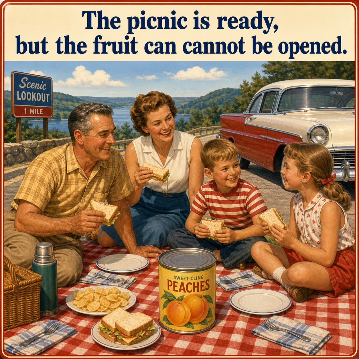 Answer: What the Roadside Picnic Needs to Open the Fruit Can