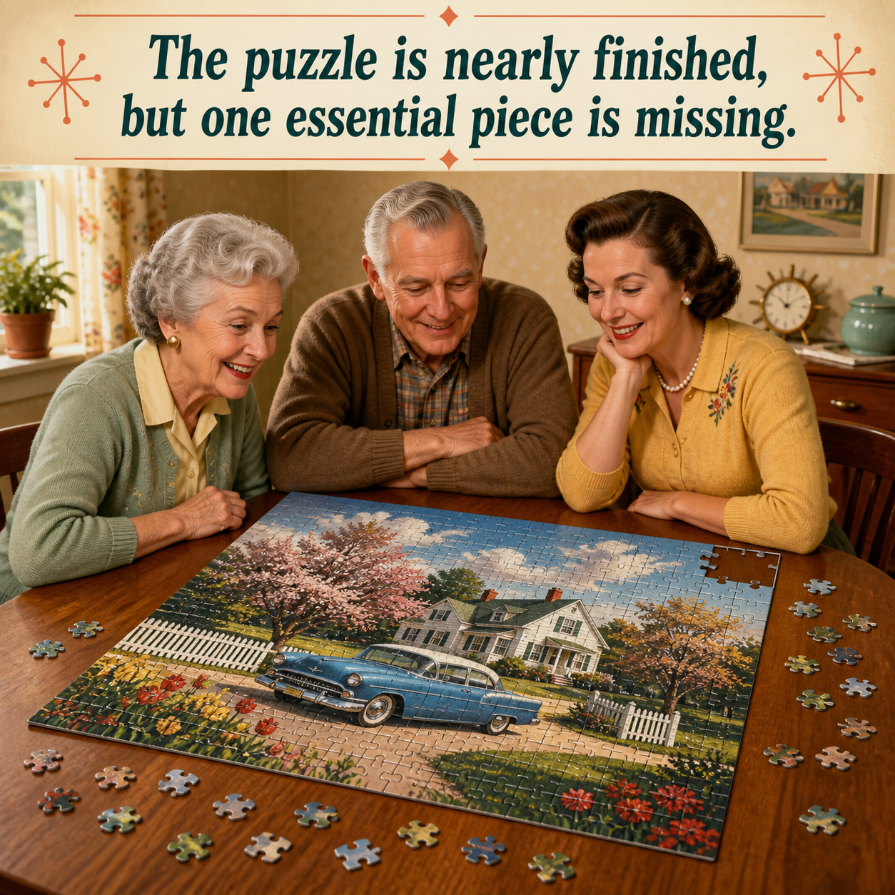 Answer: What Is Missing from the Family Jigsaw Puzzle