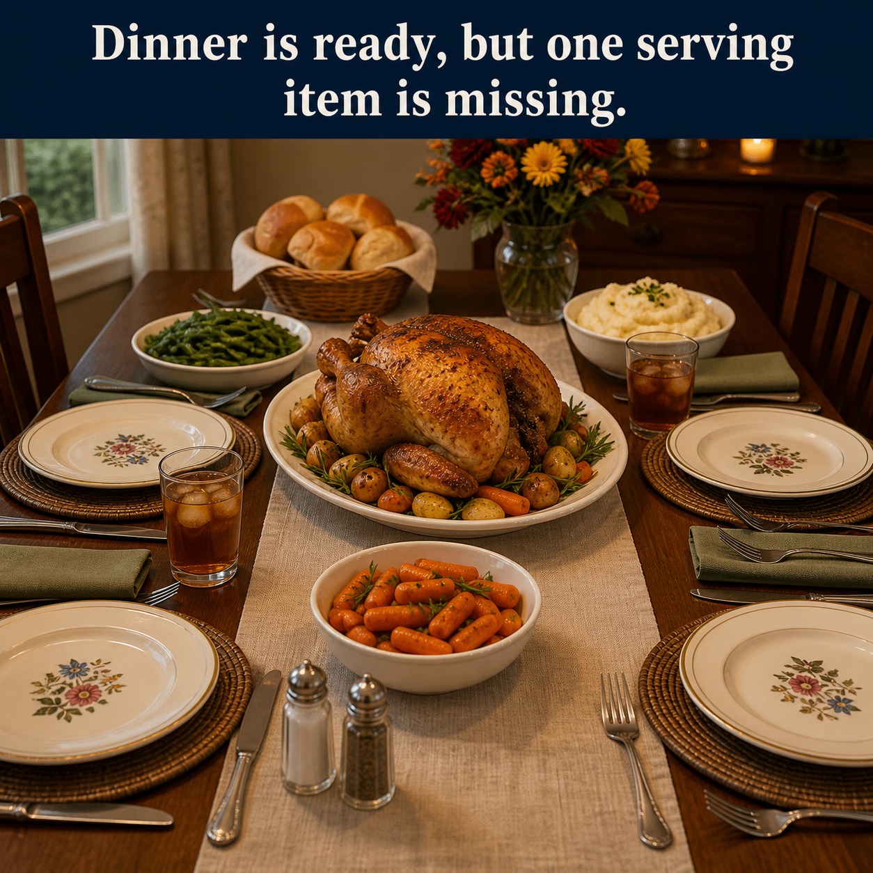 Answer: What Is Missing from the Sunday Roast Table