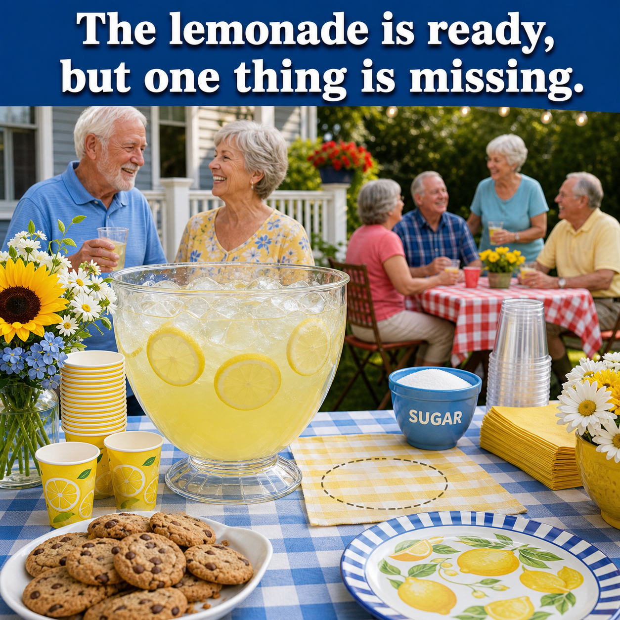 Answer: What Is Missing from the Lemonade Picnic Table