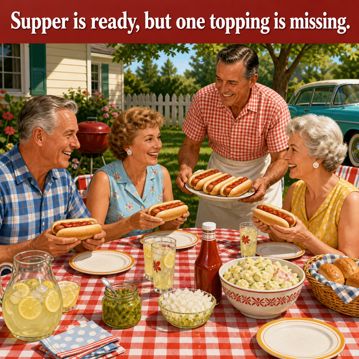 Answer: What Is Missing from the Hot-Dog Picnic