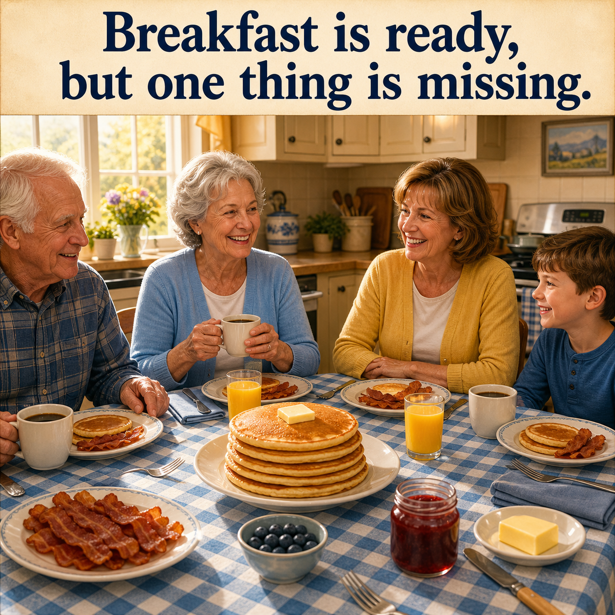 Answer: What Is Missing from the Family Pancake Table