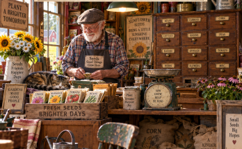 Answer: The Fox in the Vintage Seed Store