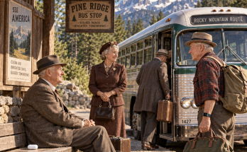 Answer: Two Mistakes at the 1950s Mountain Bus Stop